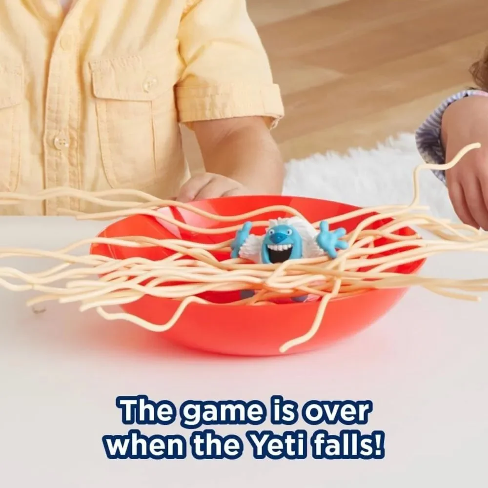Yeti In My Spaghetti Kids Family Multiplayer Screen-free Game.
